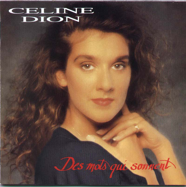 Celine Dion  Des mots qui sonnent : Front